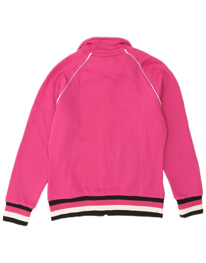 Giacca da tuta da donna Umbro UK 10 Small Poliestere color block rosa