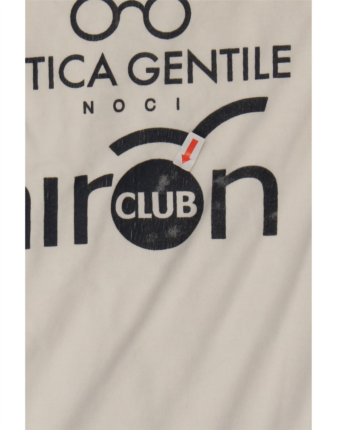 ARENA Mens Graphic T-Shirt Top Medium White Colourblock Vintage Arena and Second-Hand Arena from Messina Hembry 