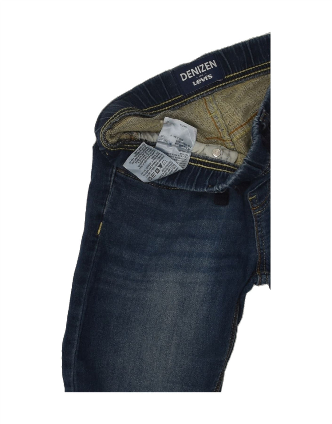 LEVI'S Boys Denton Straight Jeans 7-8 Years W24 L21  Navy Blue Cotton | Vintage Levi's | Thrift | Second-Hand Levi's | Used Clothing | Messina Hembry 