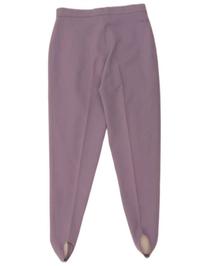 Pantaloni Colmar Donna Con Staffa Pegged IT 44 Medium W26 L28 Viola Poliammide