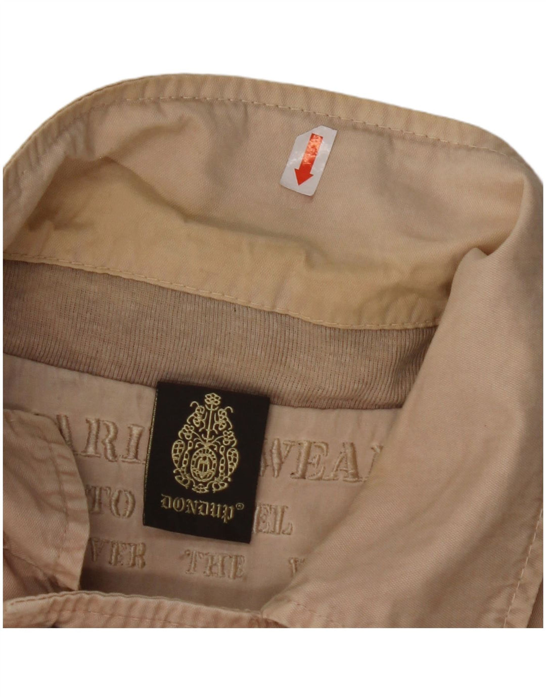 DONDUP Giubbotto Bomber Donna IT 52 2XL Cotone Beige