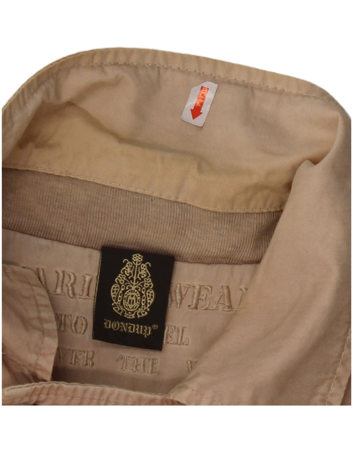 DONDUP Giubbotto Bomber Donna IT 52 2XL Cotone Beige