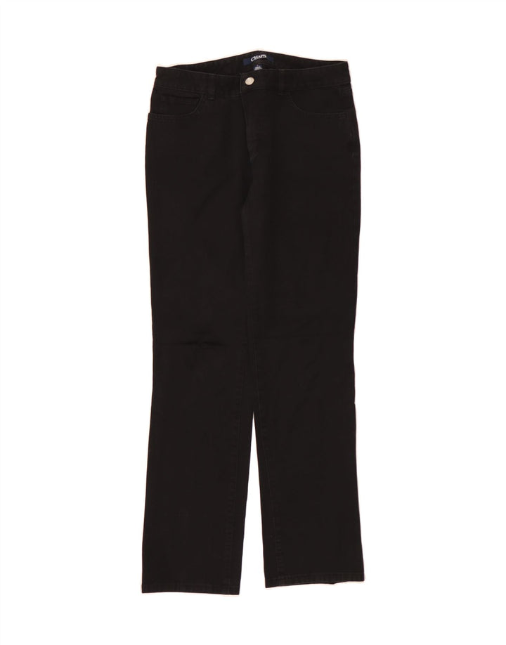 CHAPS Womens Straight Jeans US 6 Medium W30 L30 Black Cotton Vintage Chaps and Second-Hand Chaps from Messina Hembry 