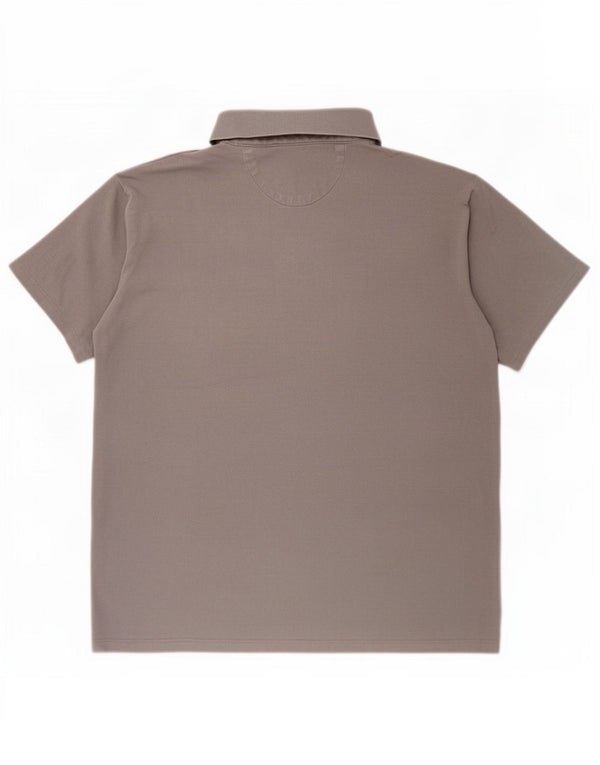Polo Uomo Trussardi Jeans Large Grigia