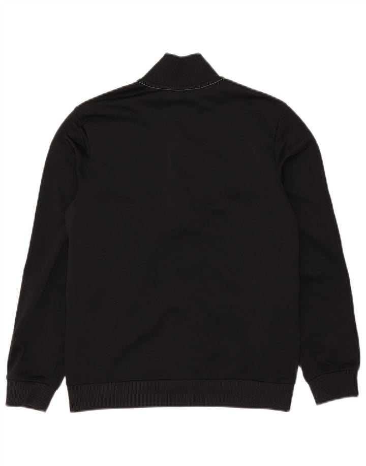 Giacca da tuta da ragazzo Adidas 11-12 anni in poliestere color block nero