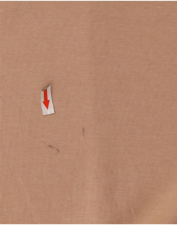 Abito a trapezio da donna Zara UK 16 grande in cotone beige