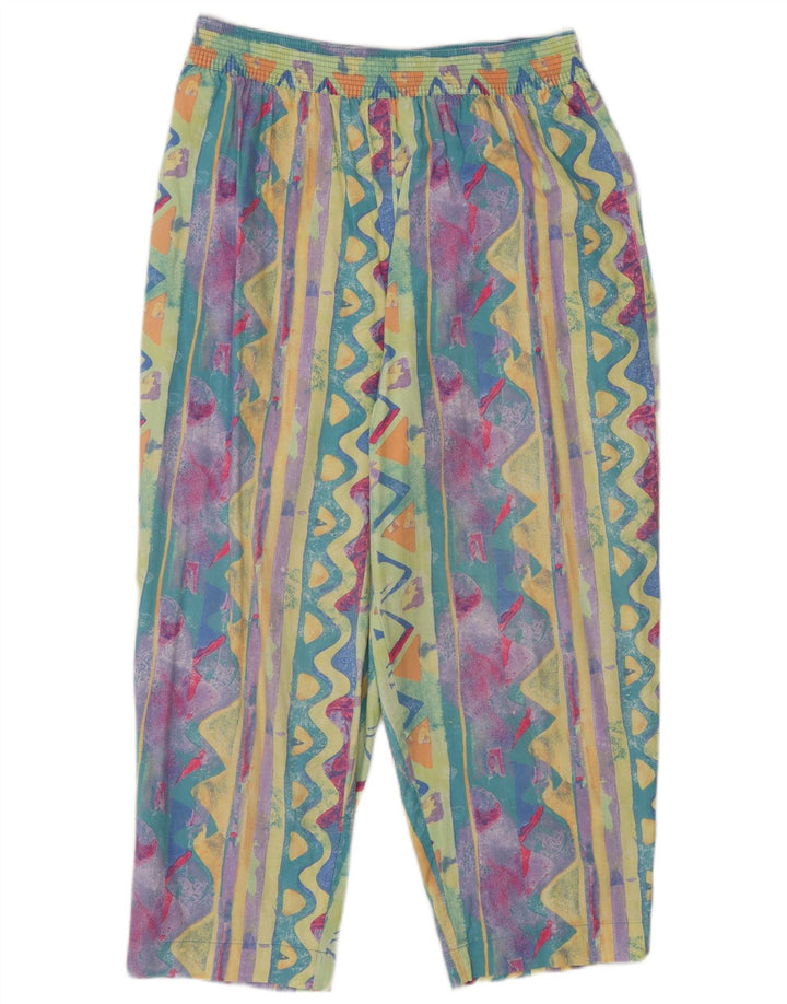 Pantaloni Harem da donna St Michael UK 16 Large W34 L23 Multicolore
