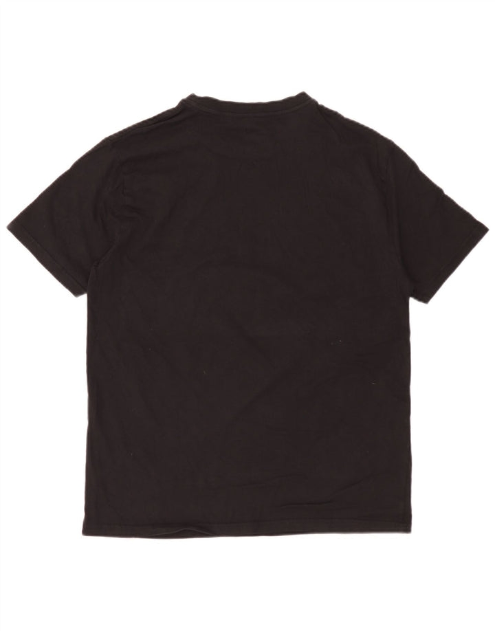 T-shirt grafica da uomo Hurley Top in cotone nero medio