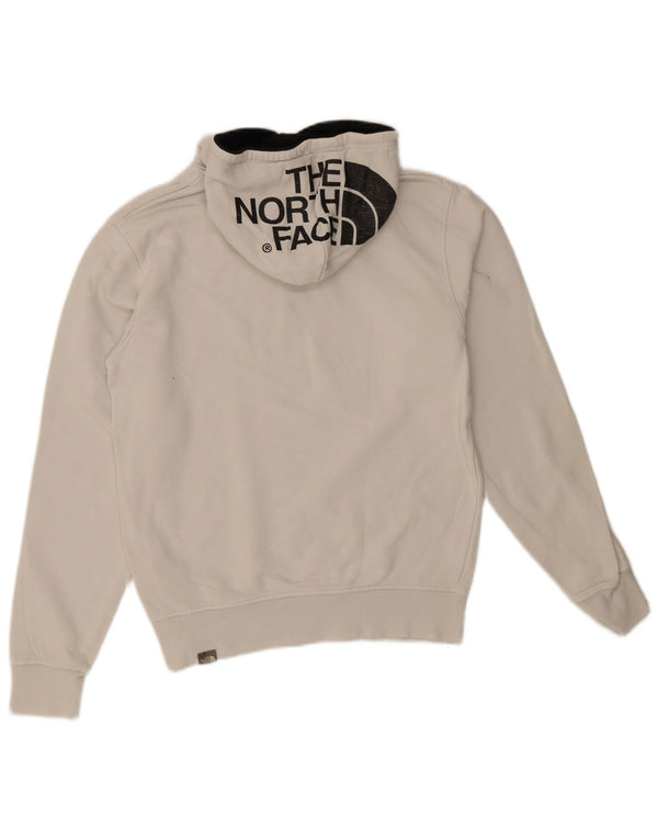 Felpa con cappuccio grafica da uomo The North Face piccola in cotone bianco