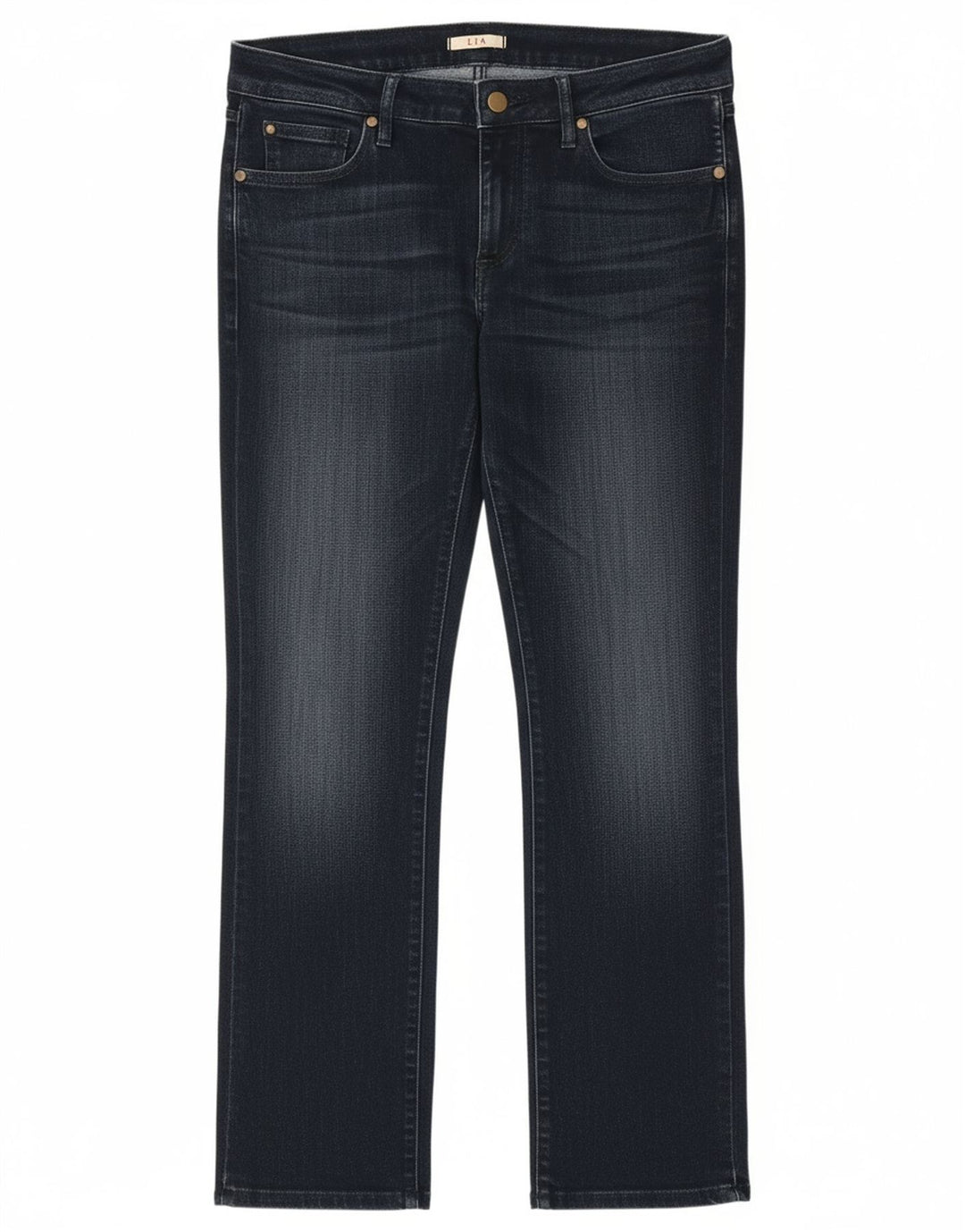 WRANGLER Womens Lia Slim Jeans W30 L28 Navy Blue Cotton