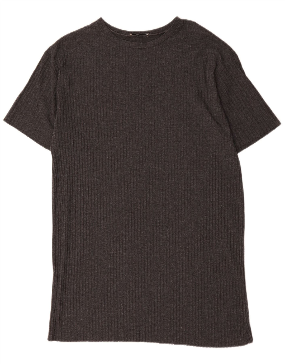 Abito T-shirt Trafaluc da donna Zara UK 14 Poliestere grigio medio