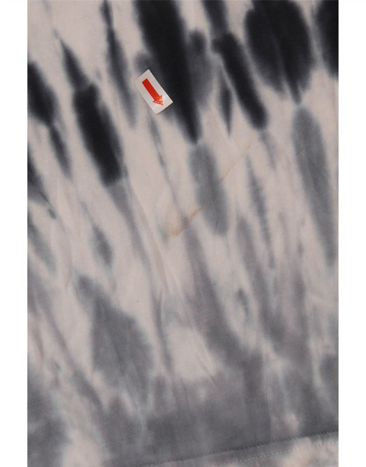 T-shirt grafica per ragazzi UMBRO Top 15-16 anni 2XL Cotone tie-dye grigio