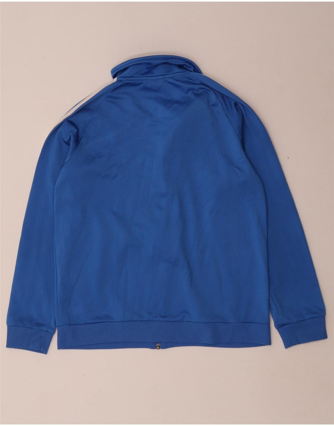 Giacca da tuta da ragazzo Adidas 11-12 anni in poliestere blu