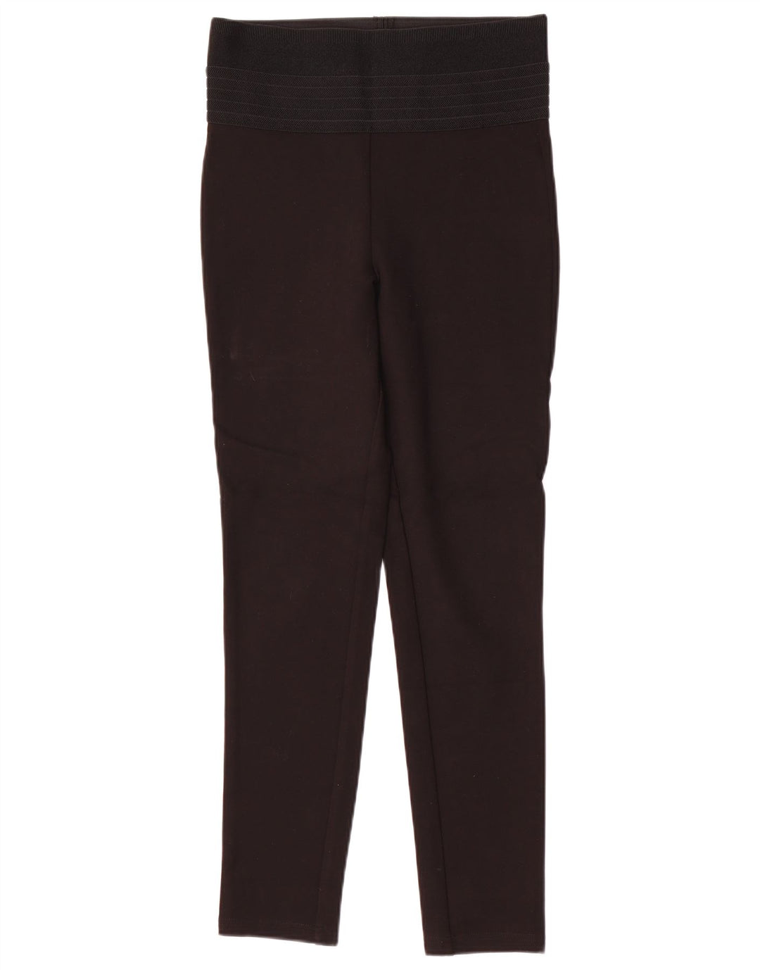 Leggings a vita alta da donna Zara UK 12 medio nero