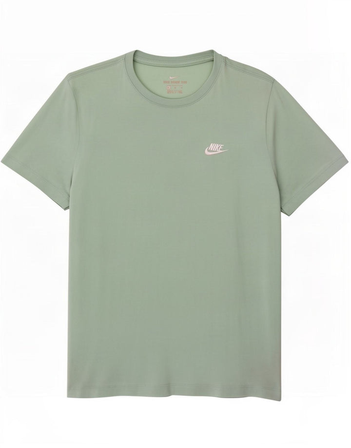 T-shirt da uomo Nike Top in cotone verde medio