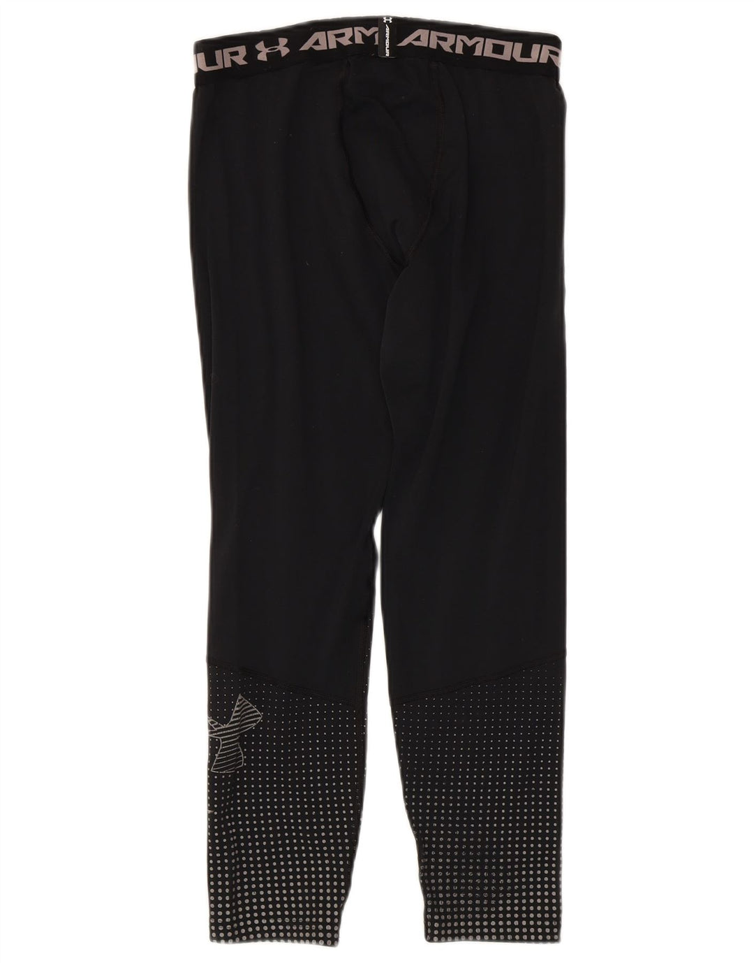 Leggings grafici Under Armour per ragazzi Cold Gear 13-14 anni XL poliestere nero