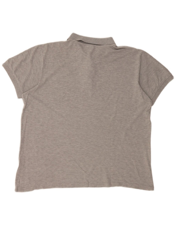 Polo da uomo KAPPA 2XL in cotone grigio