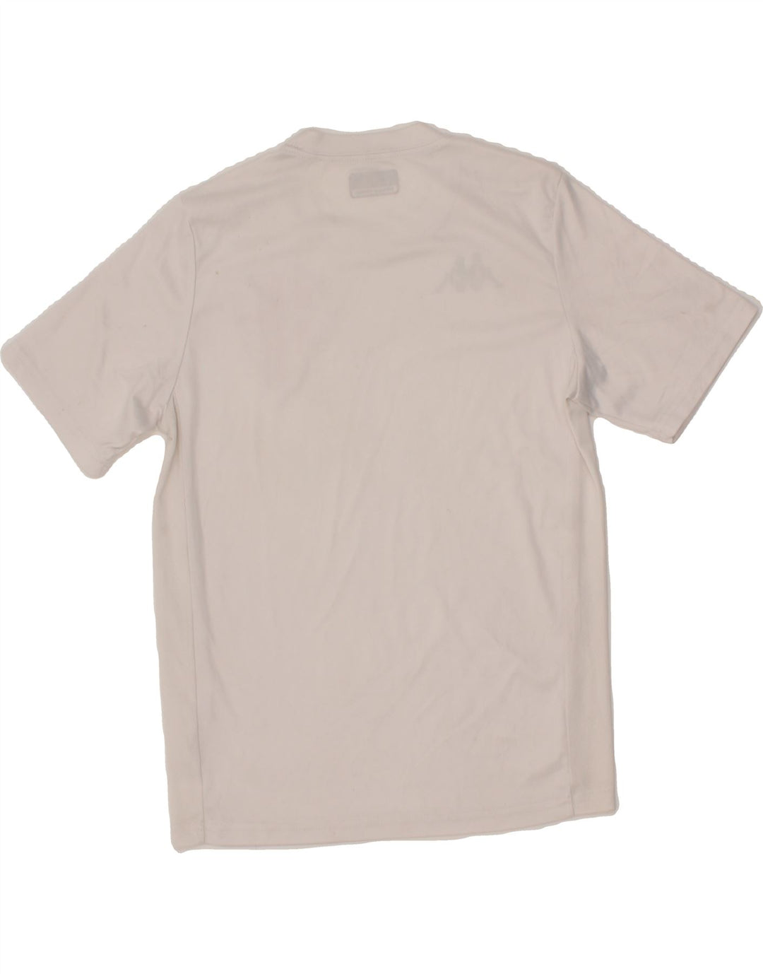 KAPPA Boys Graphic T-Shirt Top 13-14 Years White Polyester Vintage Kappa and Second-Hand Kappa from Messina Hembry 