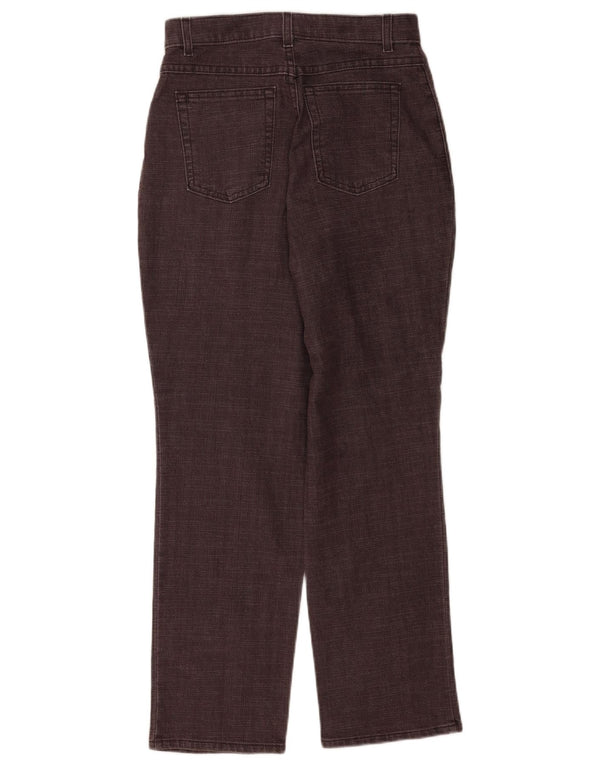 Jeans affusolati da donna Marks & Spencer UK 10 piccoli W28 L28 cotone viola