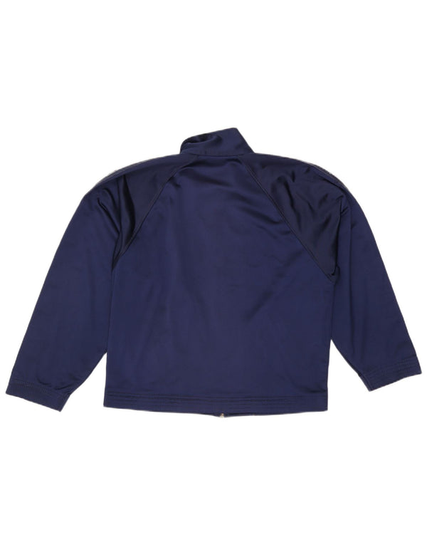 Giacca da tuta grafica da uomo Champion XS Colorblock blu navy