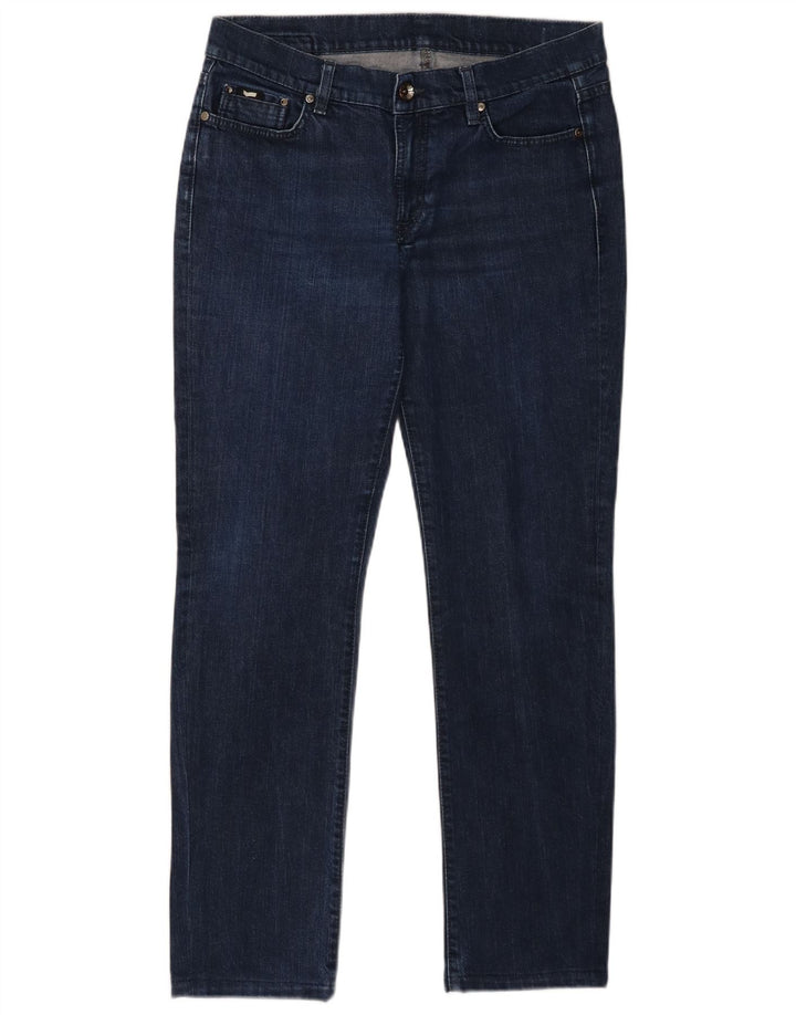 Jeans dritti da uomo Gas W31 L30 in cotone blu navy