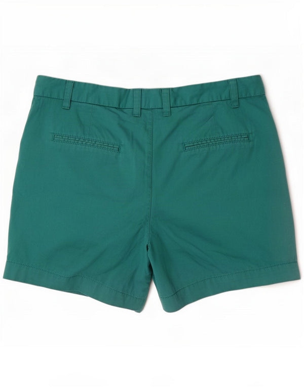 Pantaloncini chino da donna Marks & Spencer UK 14 medi W30 cotone blu