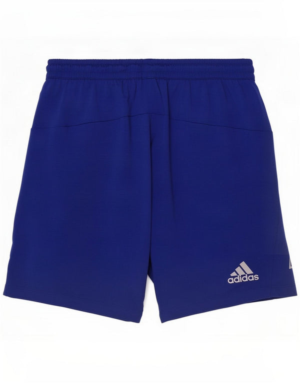 Adidas Pantaloncini sportivi grafici da uomo piccoli blu poliestere