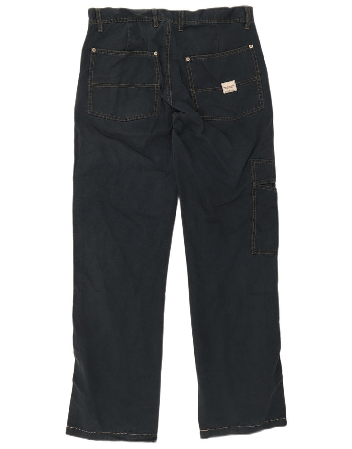 Jeans dritti da uomo Woolrich W32 L32 cotone blu navy