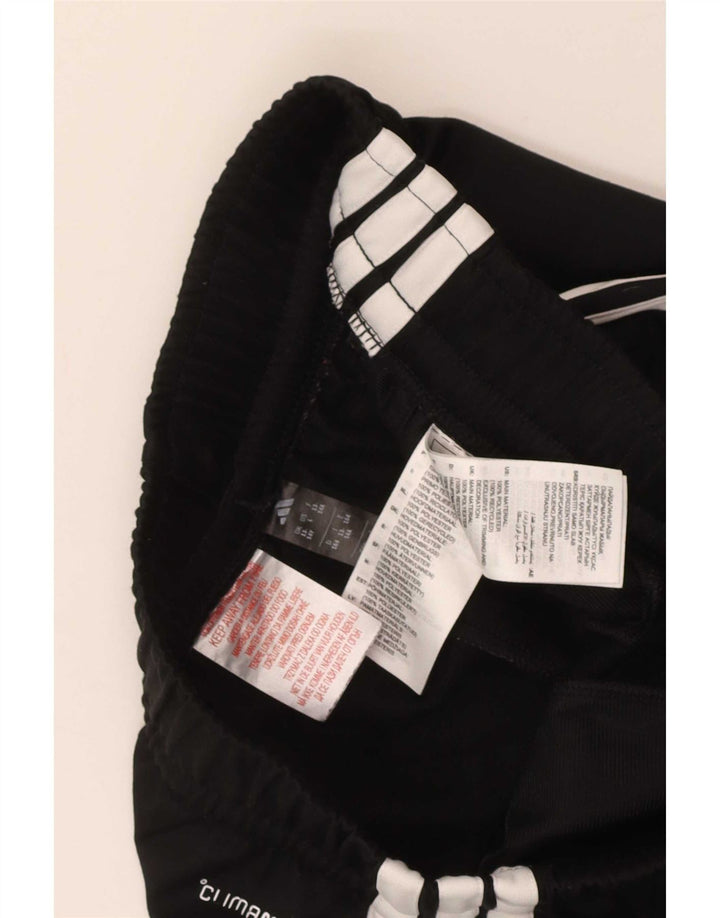 Pantaloni della tuta da ragazzo Adidas 13-14 anni in poliestere nero