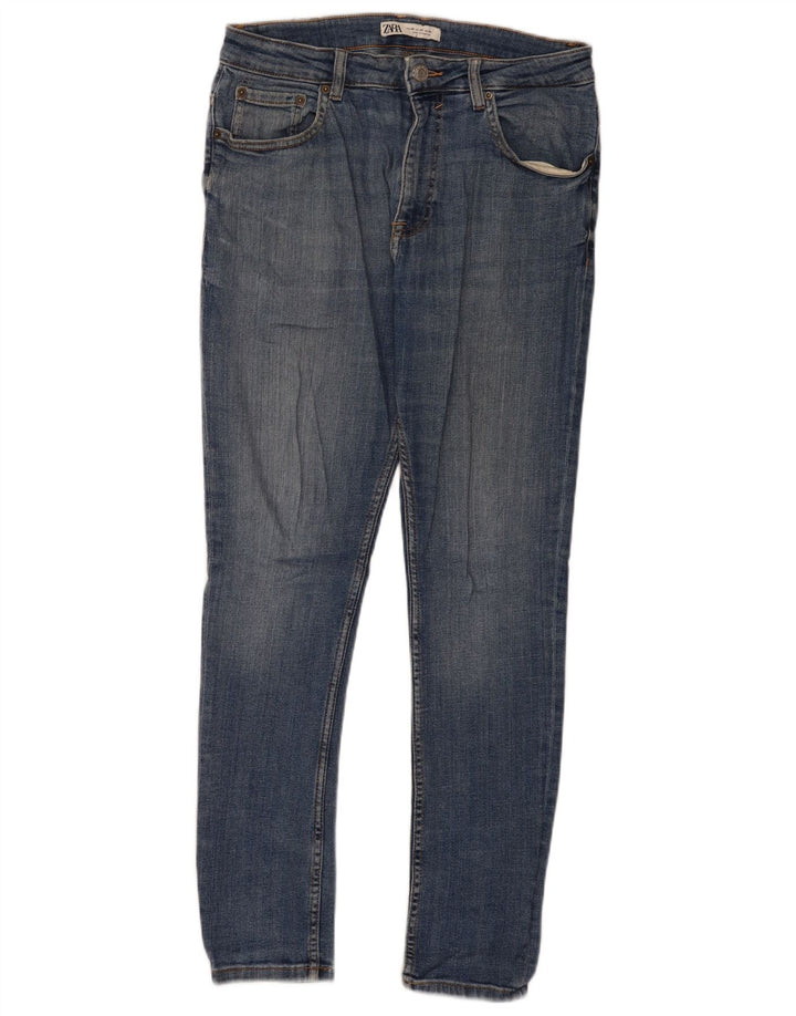 Jeans skinny da uomo Zara EU 40 medio W31 L30 blu