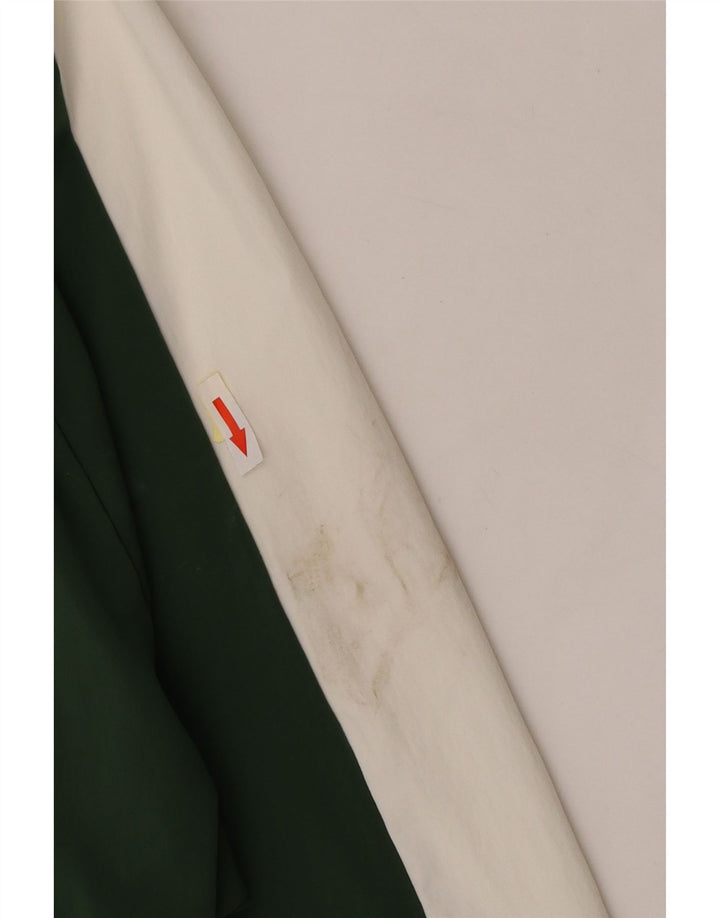 Giacca da ginnastica corta da donna Nike UK 10 Small Green Colourblock