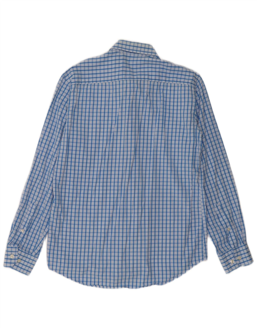 Camicia da uomo Carrera in cotone a quadri blu medio