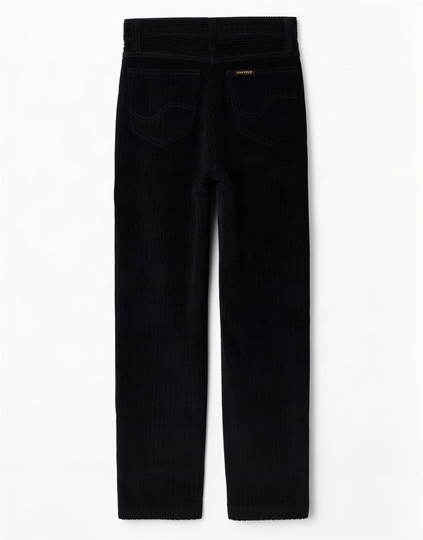 Pantaloni da donna in velluto a coste affusolati Rifle W26 L30 Blu Navy