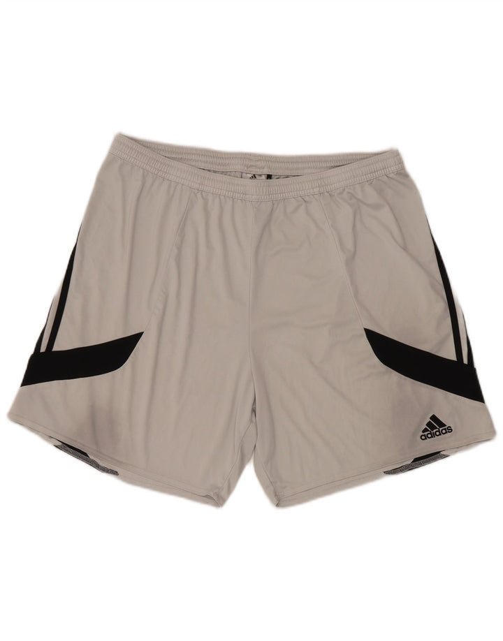 Pantaloncini sportivi da uomo NIKE 2XL Poliestere color block bianco