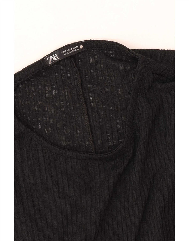 Abito lungo Zara da donna UK 10 piccolo nero