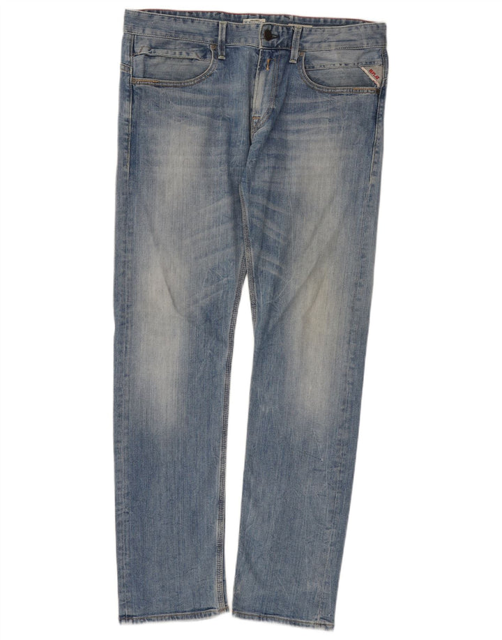 Replay Jeans Jeto Slim da uomo W34 L32 cotone blu