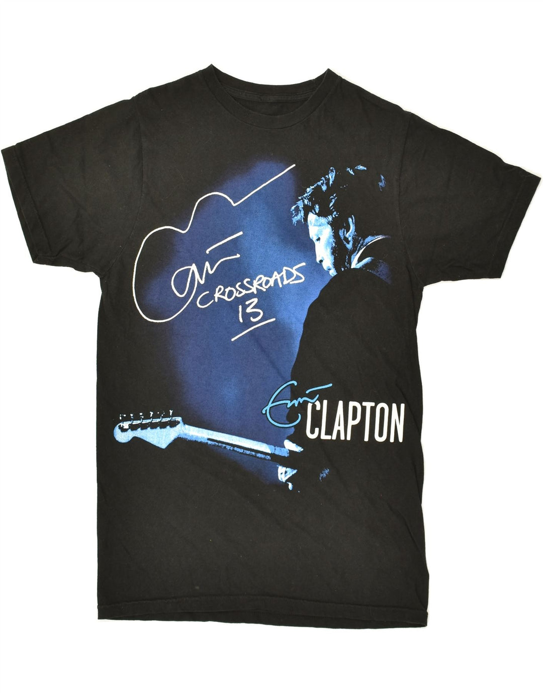 HARD ROCK CAFE Mens Eric Clapton Graphic T-Shirt Top Medium Black Cotton Vintage Hard Rock Cafe and Second-Hand Hard Rock Cafe from Messina Hembry 
