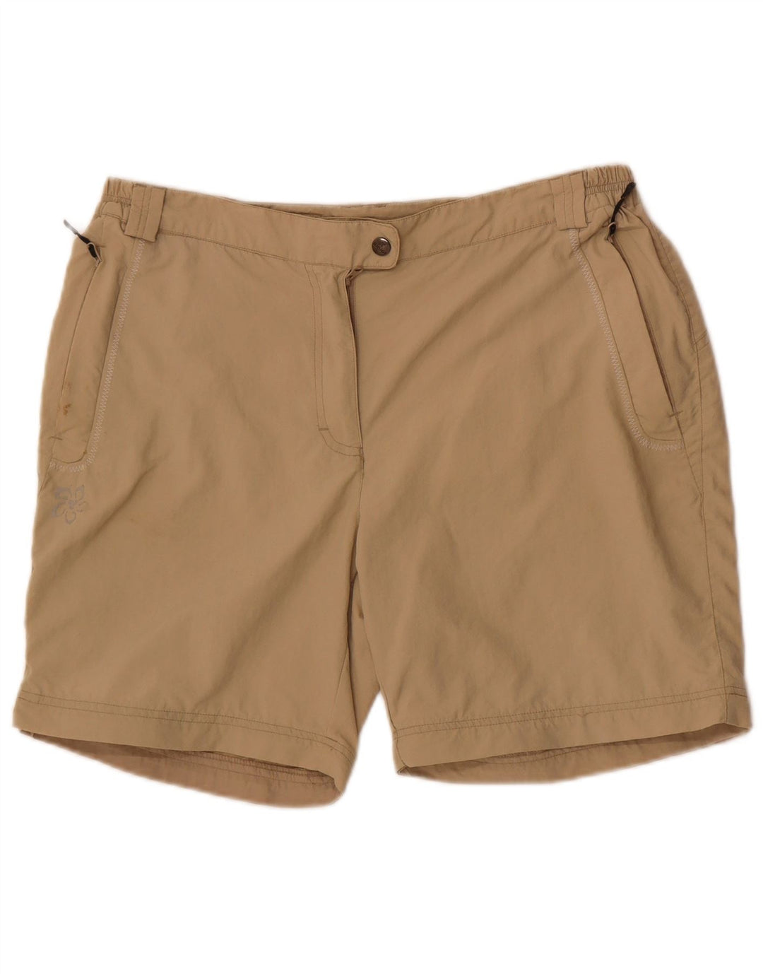 Pantaloncini casual da donna Brugi IT 50 XL W34 Poliestere beige