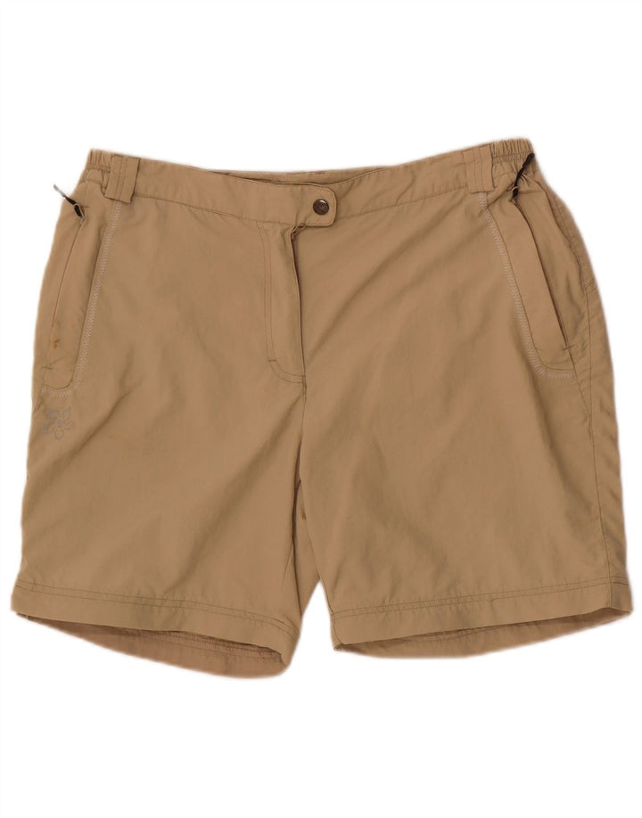 Pantaloncini casual da donna Brugi IT 50 XL W34 Poliestere beige