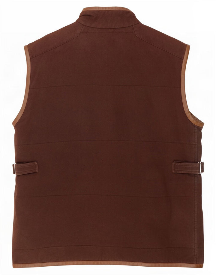 Gilet da uomo Pierre Cardin IT 50 Large Marrone