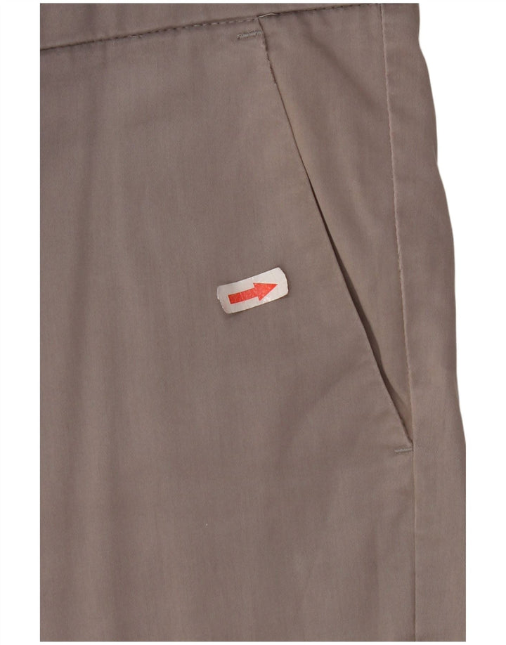 Pantaloni chino da uomo vestibilità regolare Dockers W36 L32 cotone grigio