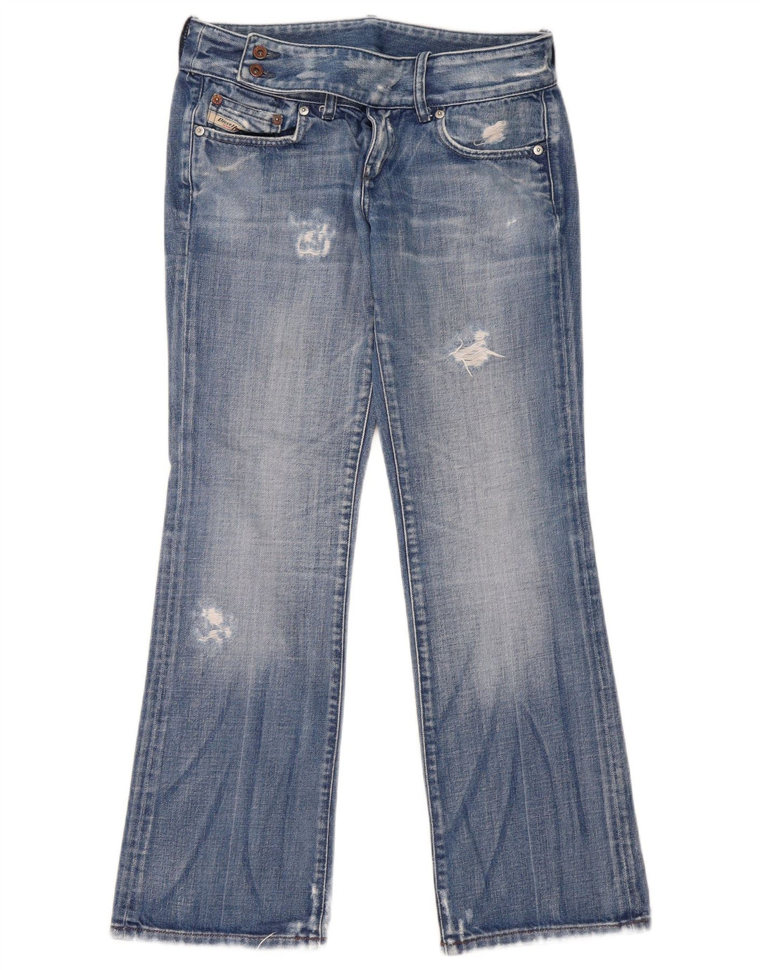 Jeans bootcut da donna Diesel W29 L29 in cotone blu