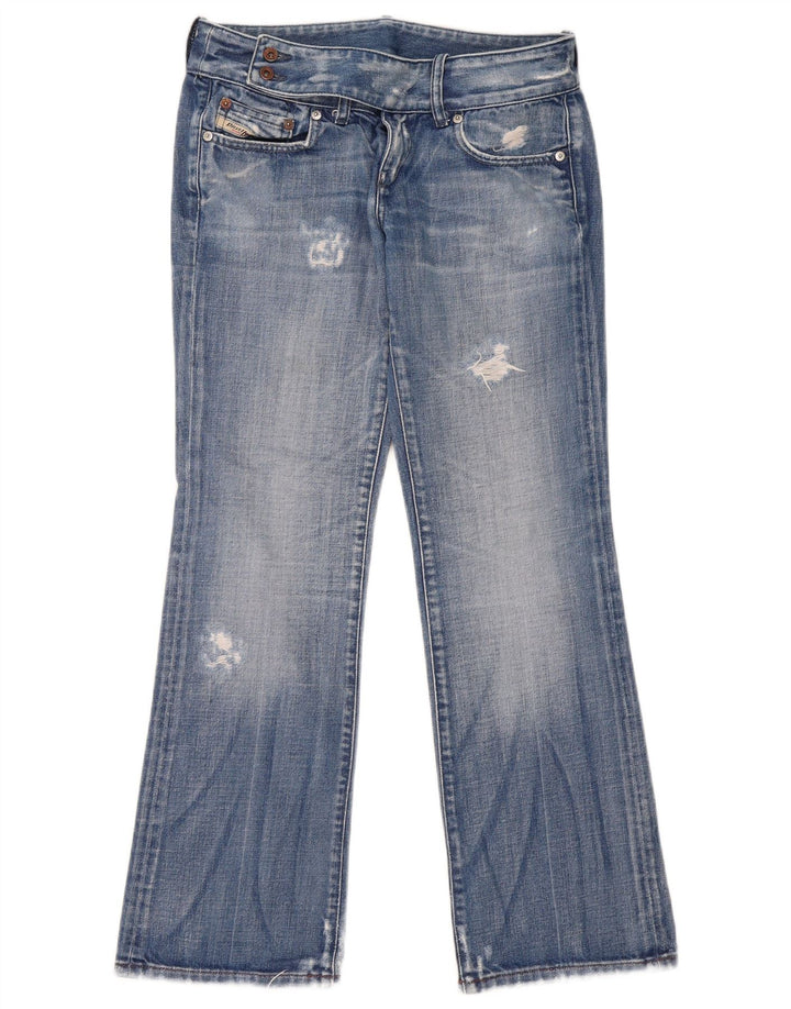 Jeans bootcut da donna Diesel W29 L29 in cotone blu