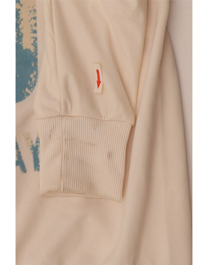 Giacca da tuta grafica da donna Puma UK 6 XS poliestere bianco