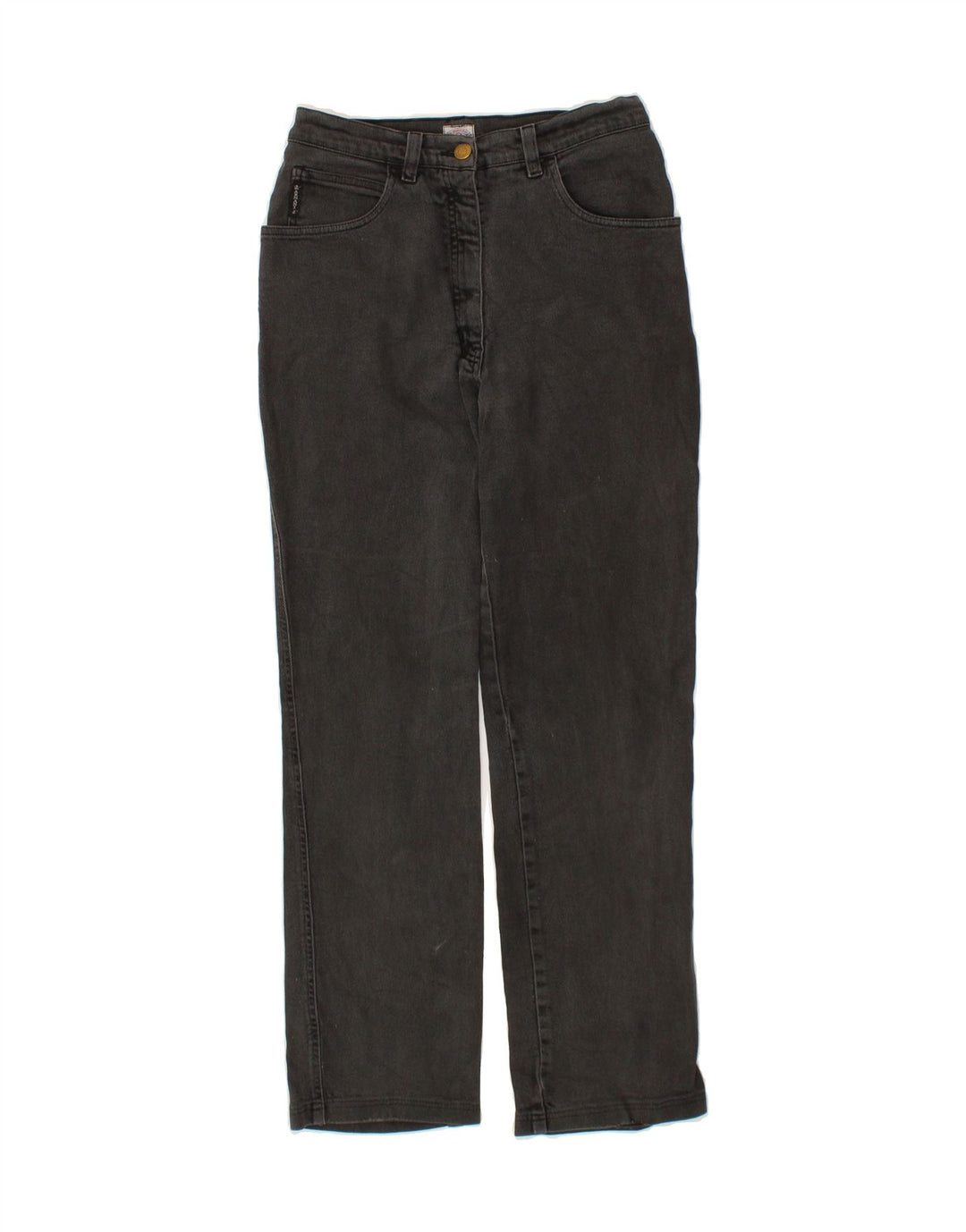 ARMANI Womens Straight Jeans W30 L28 Grey Cotton Vintage Armani and Second-Hand Armani from Messina Hembry 