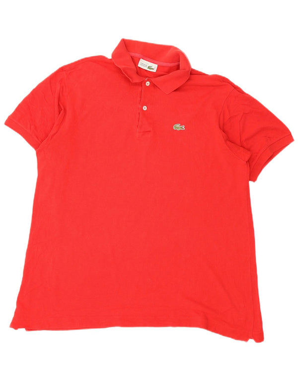Polo da uomo Lacoste taglia 6 XL rossa