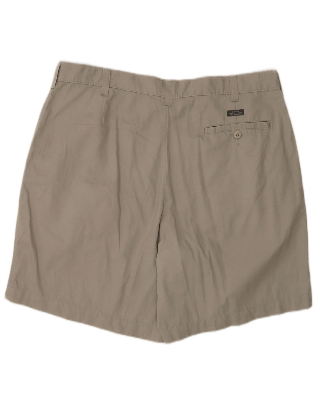 Pantaloncini chino da uomo Marks & Spencer blu Harbour W36 grandi cotone grigio