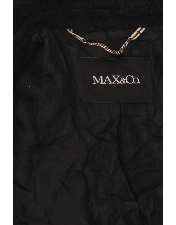 Cappotto da marinaio da donna Max & Co. UK 10 piccolo blu navy