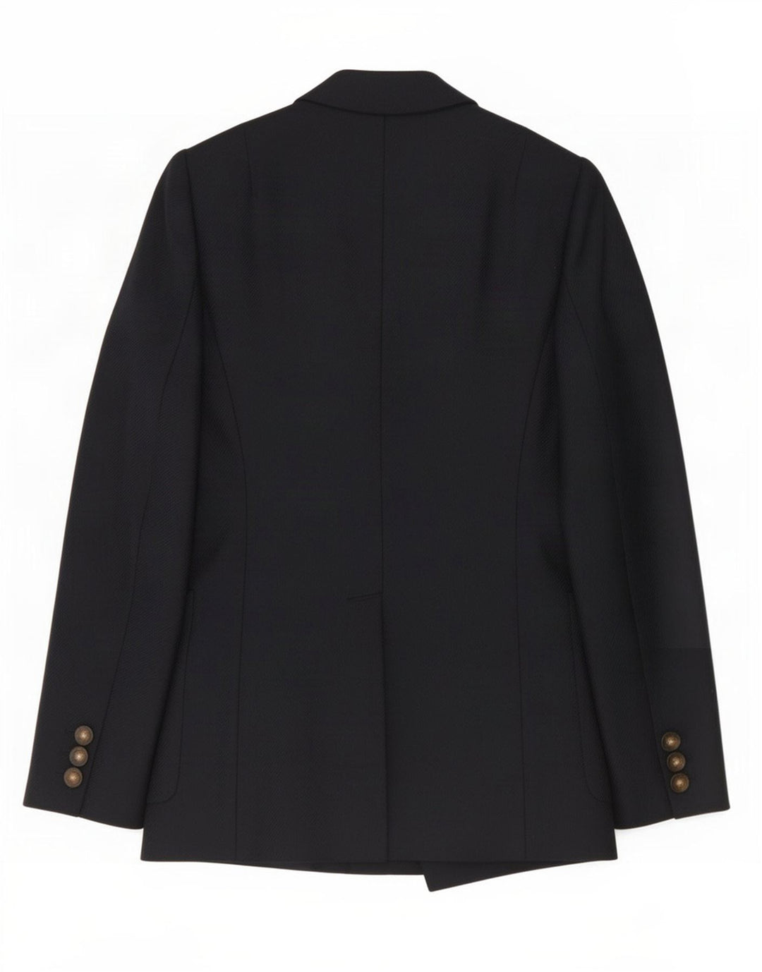 Giacca blazer doppiopetto da donna Reiss UK 8 piccola in lana blu navy