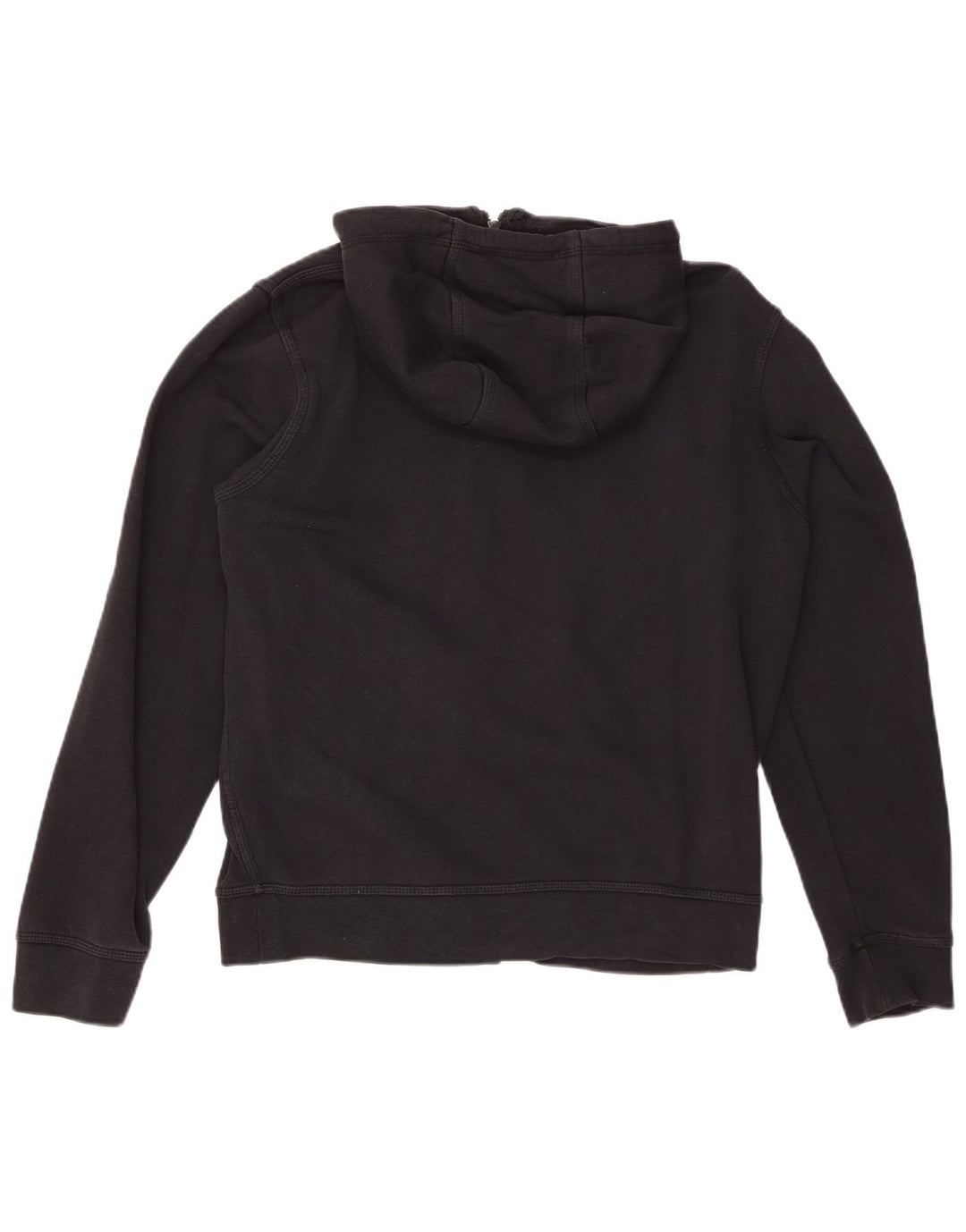 Maglione con cappuccio e zip da uomo NIKE medio nero